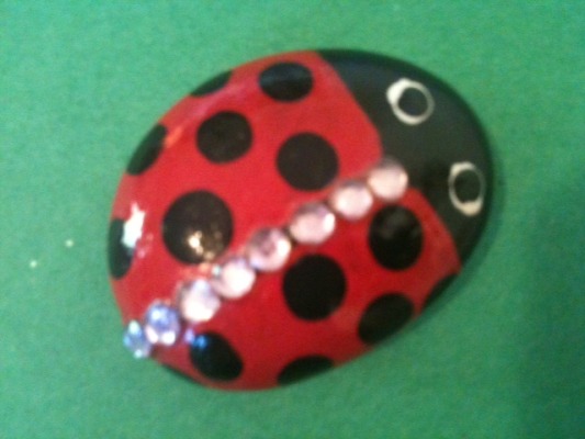 Image of Ladybug with gems